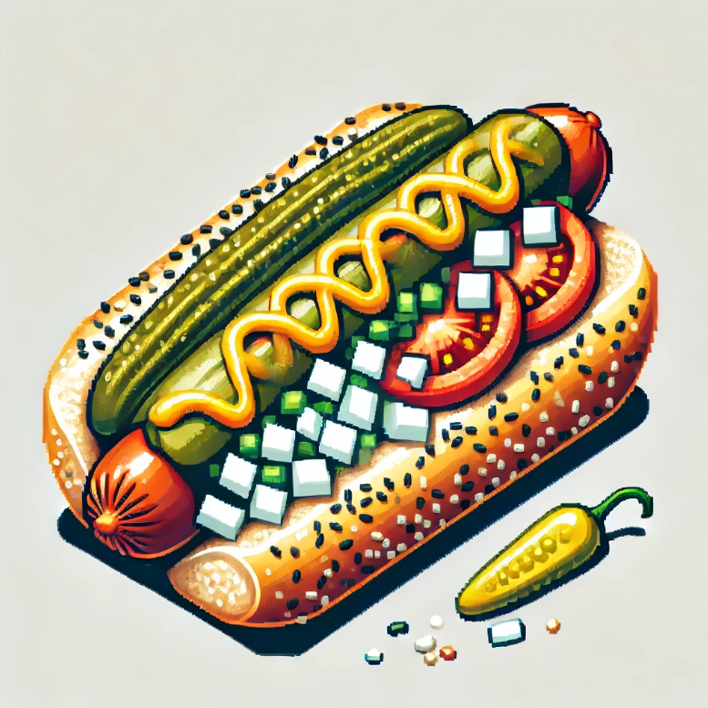 Chicago-Style Hot Dog