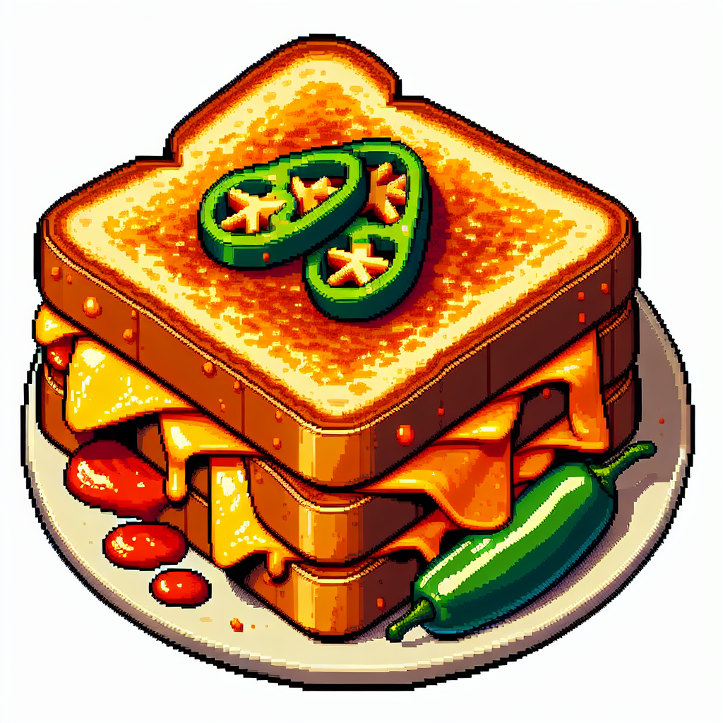 Spicy Grilled Cheese